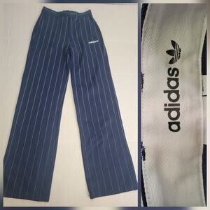 adidas Originals Wide Leg Pants Womens SZ 0 Casual Lifestyle Pant AsiaFit JJ3482